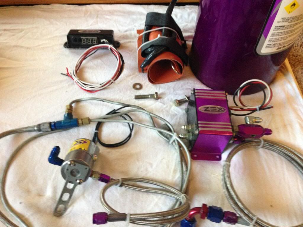 For Sale ZEX Nitrous kit, Purge, heater, window switch. Mustang and